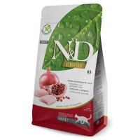 Беззерновой сухой корм Farmina (Фармина) N&D Prime GF Cat Chicken & Pomegranate Adult,10 кг