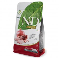Беззерновой сухой корм Farmina (Фармина) N&D Prime GF Cat Chicken & Pomegranate Adult,10 кг