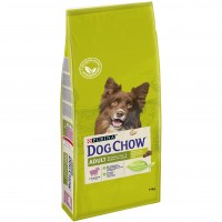 Корм Purina Dog Chow Adult для взрослых собак, ягнятина, 14 кг